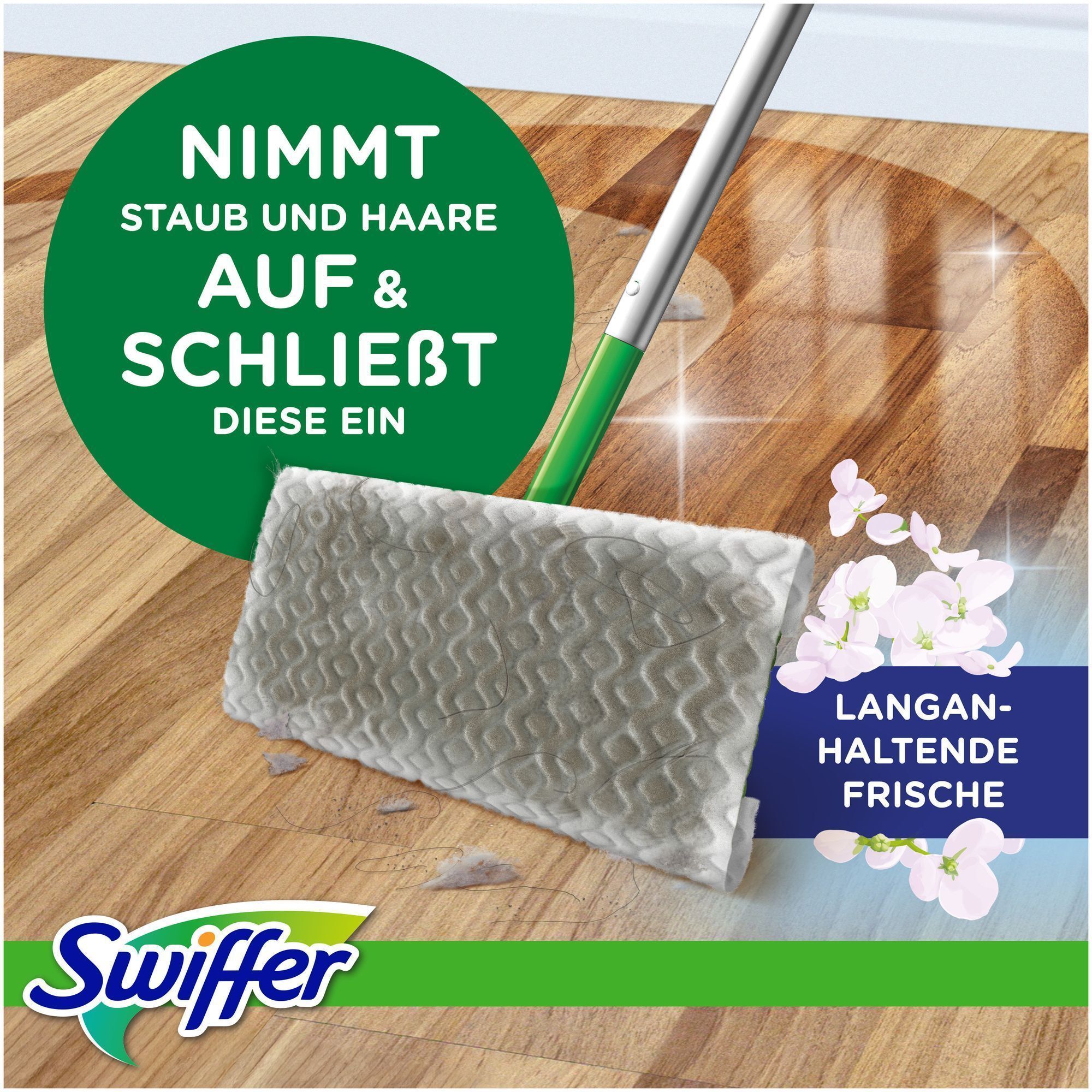LOLA Trockenkehrtücher – 32 Stück, Swiffer-kompatibel, Geruchlos