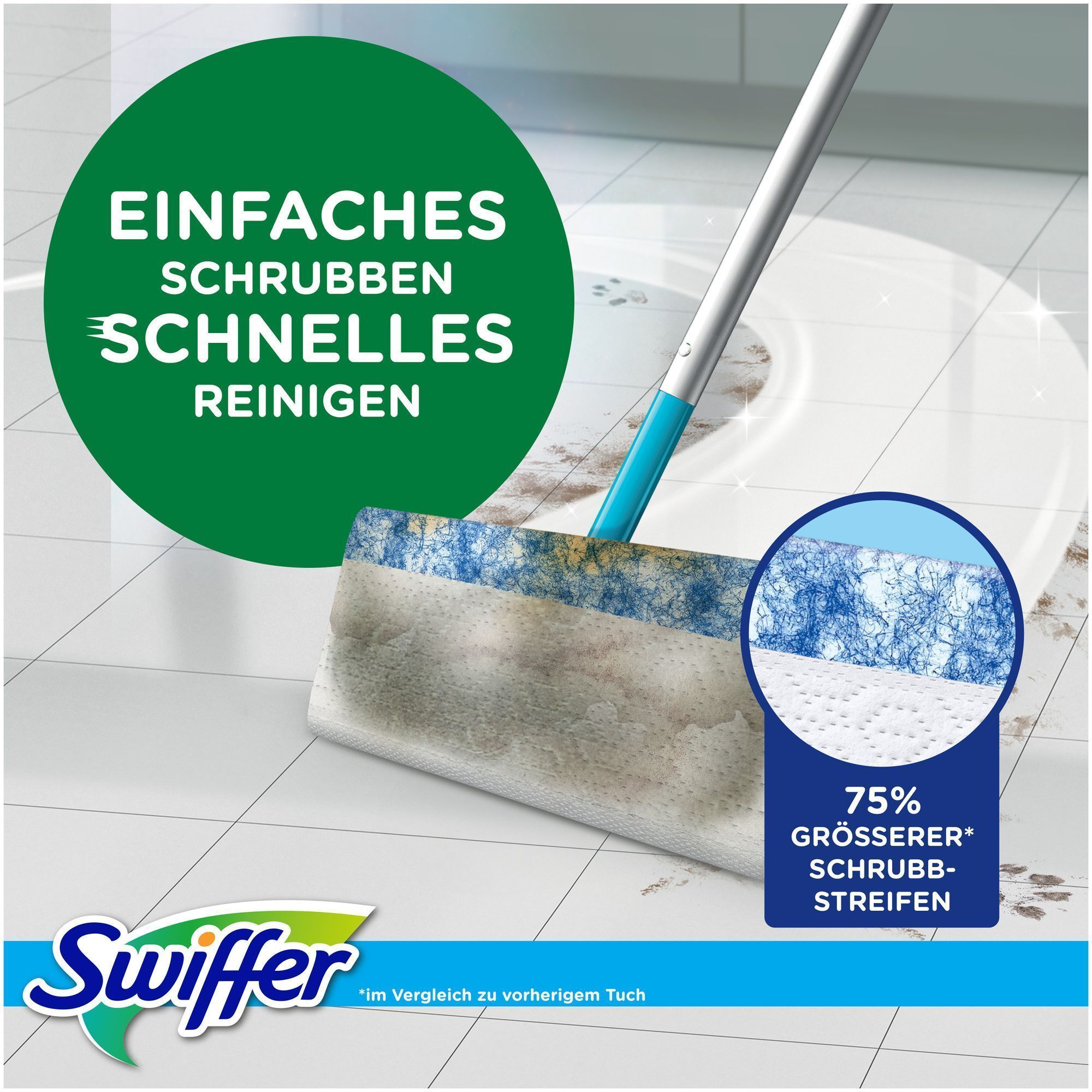 Loveco 51 Stück Kompatibel für Swiffer Staubmagnet Nachfüllpack, Einweg