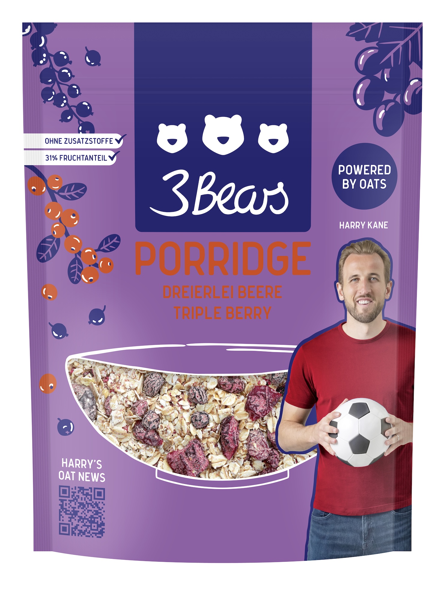 3Bears Porridge Dreierlei Beere