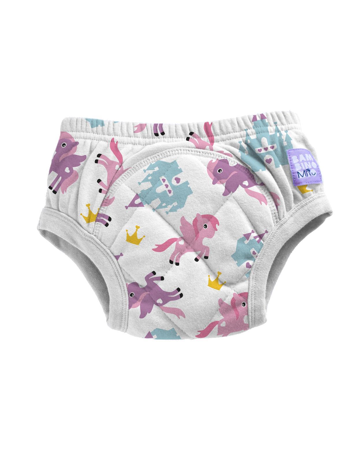 Bambino Mio Potty Training Pack de 5 Pañales de Aprendizaje, Multicolor ( Dino), 2-3 Años
