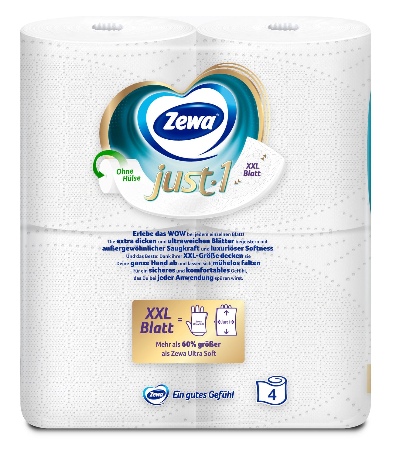 Hakle Feucht Toilettenpapier Kamille & Aloe Vera
