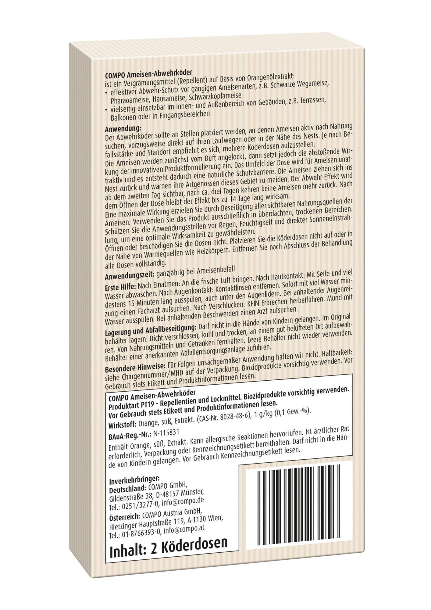 COMPO Ameisen-Abwehrkder