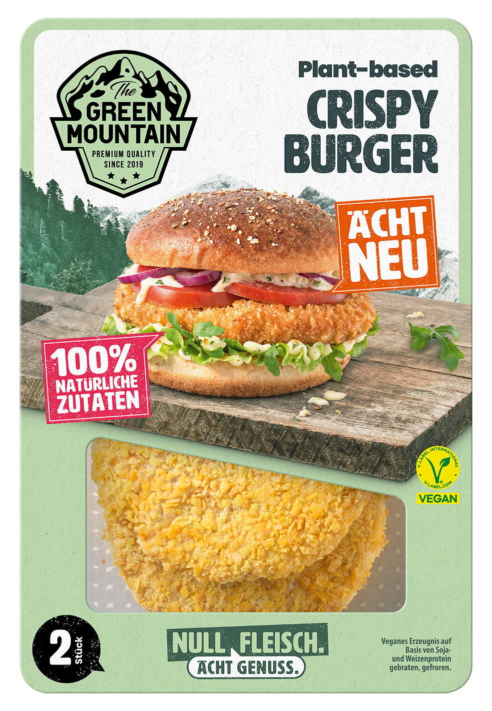 The Green Mountain Pfeffer Medaillon VEGAN