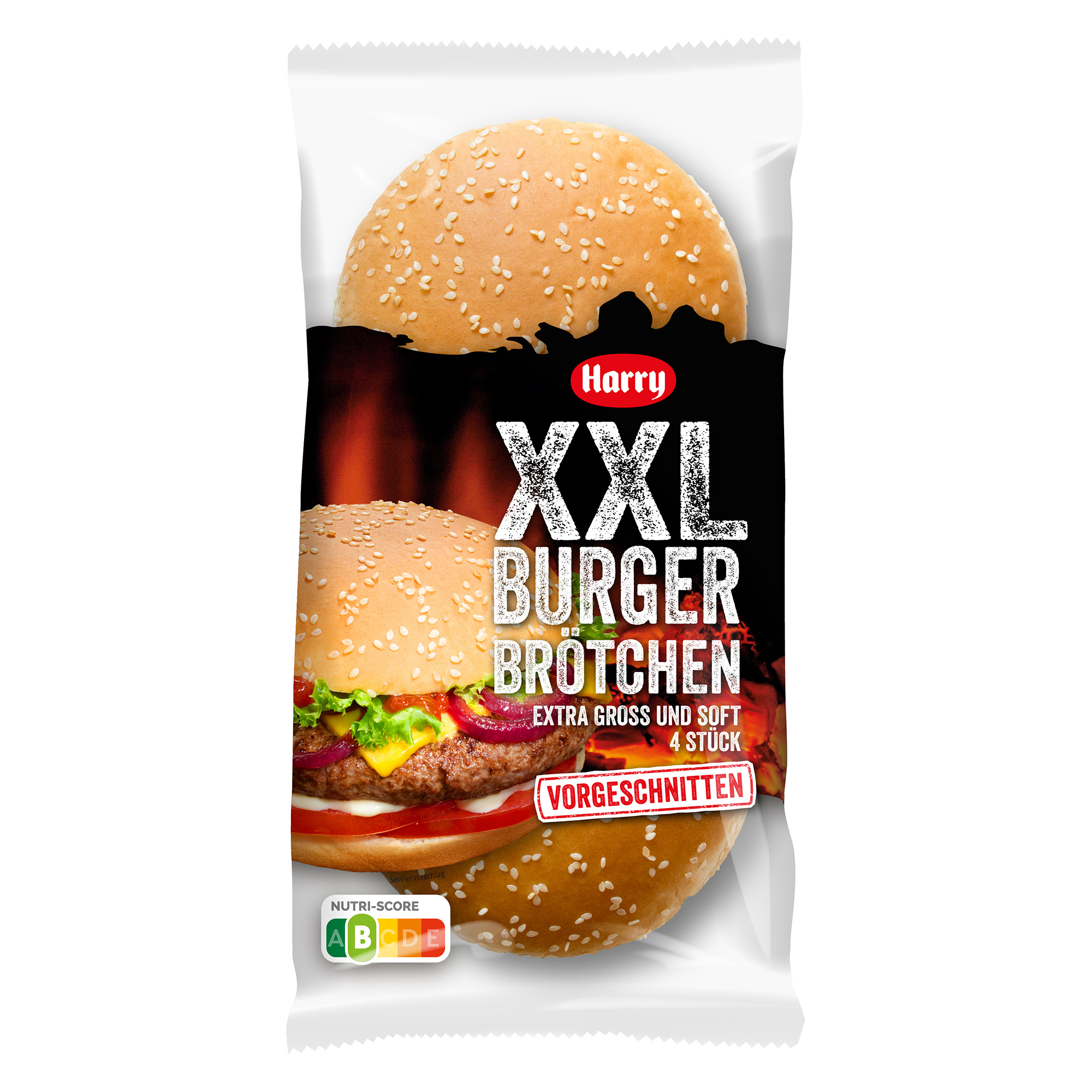 Harry XXL Burger Buns 4 Stück