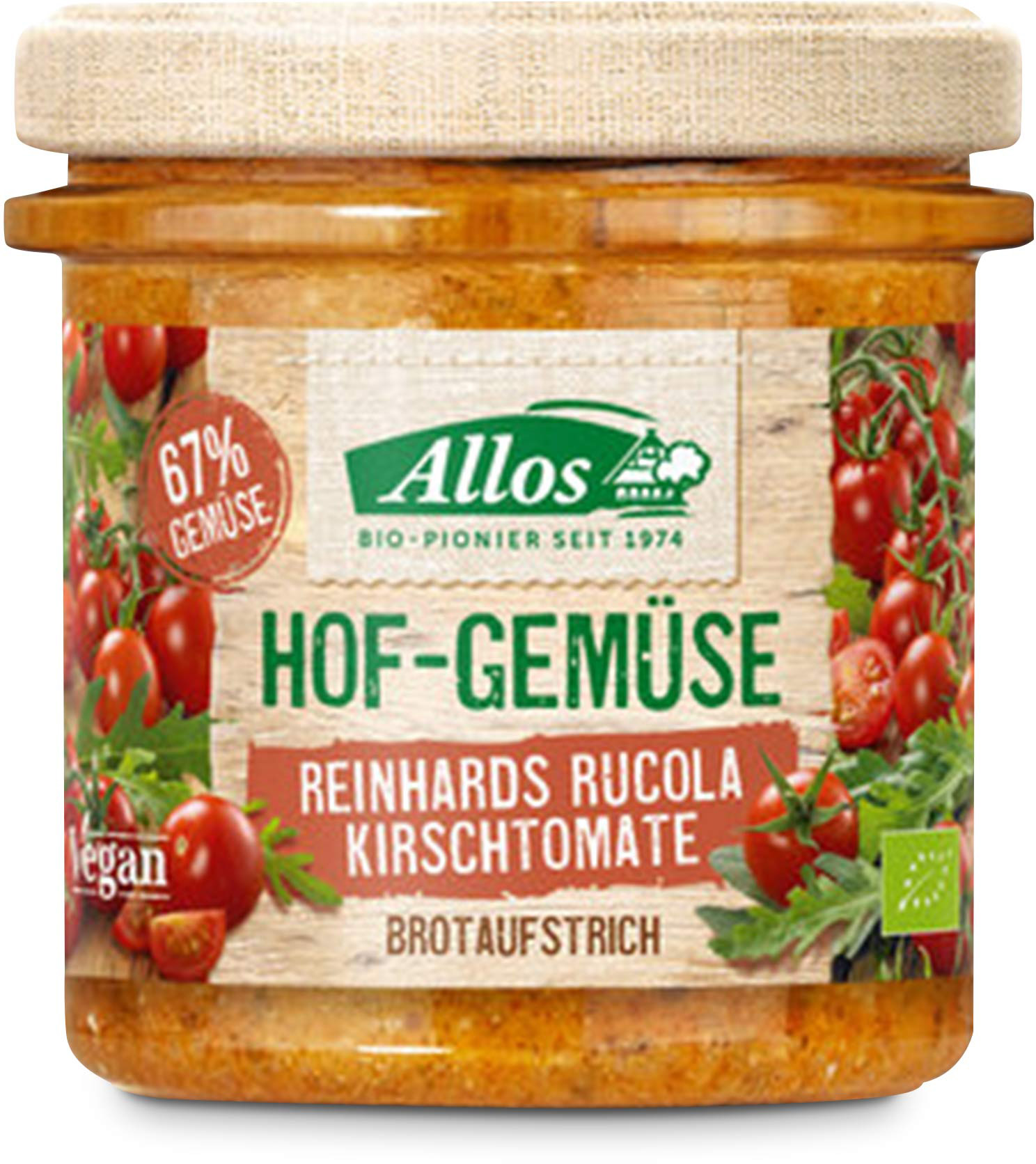 Allos Hof BIO Gemüse Rucola Kirschtomate
