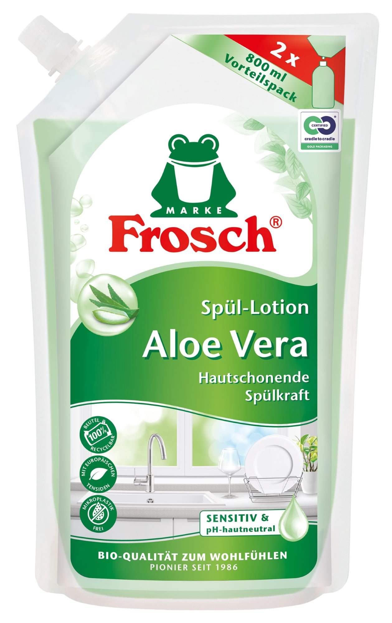 Frosch Sensitiv-Waschmittel Aloe Vera