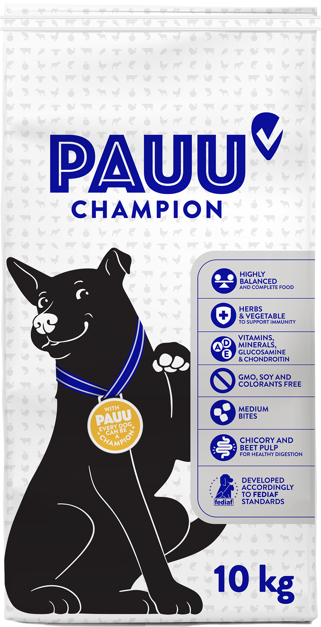 Pauu Hundefutter mit Karpfen, Lachs und Rind GETREIDEFREI