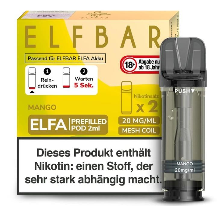 Elfbar Elfa battery white 500mAh Elfbar Elfa battery white 500mAh