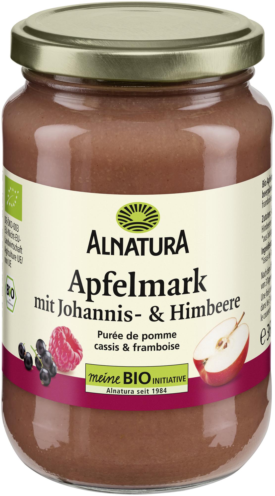 Alnatura BIO Apfelmark Johannisbeere und Himbeere