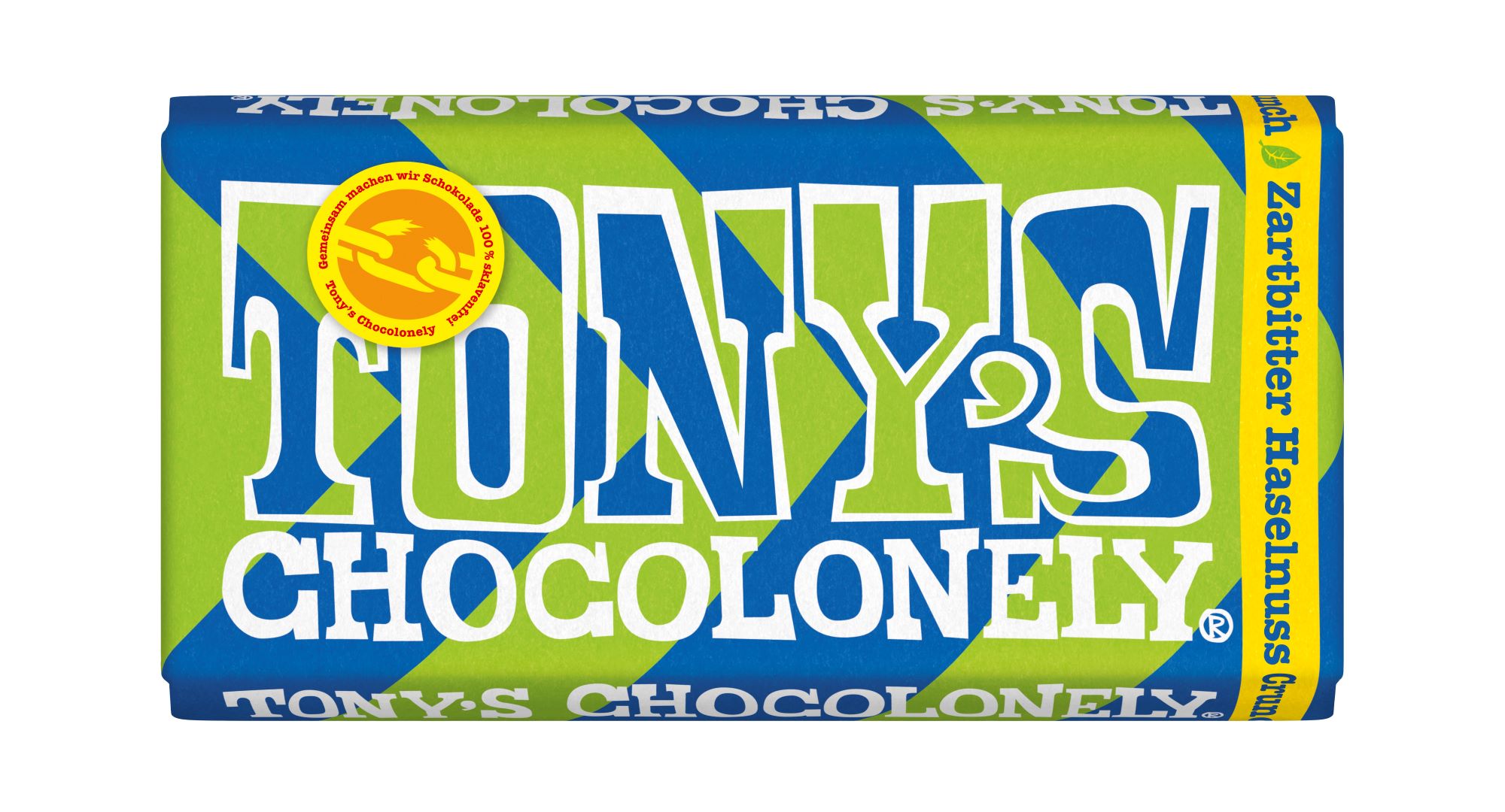 Tony's Chocolonely Fairtrade Dunkle Schokolade Cremige Haselnuss