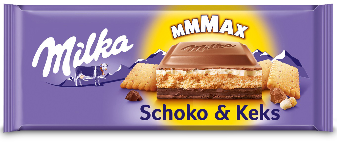 Milka & Großtafel Schoko Keks