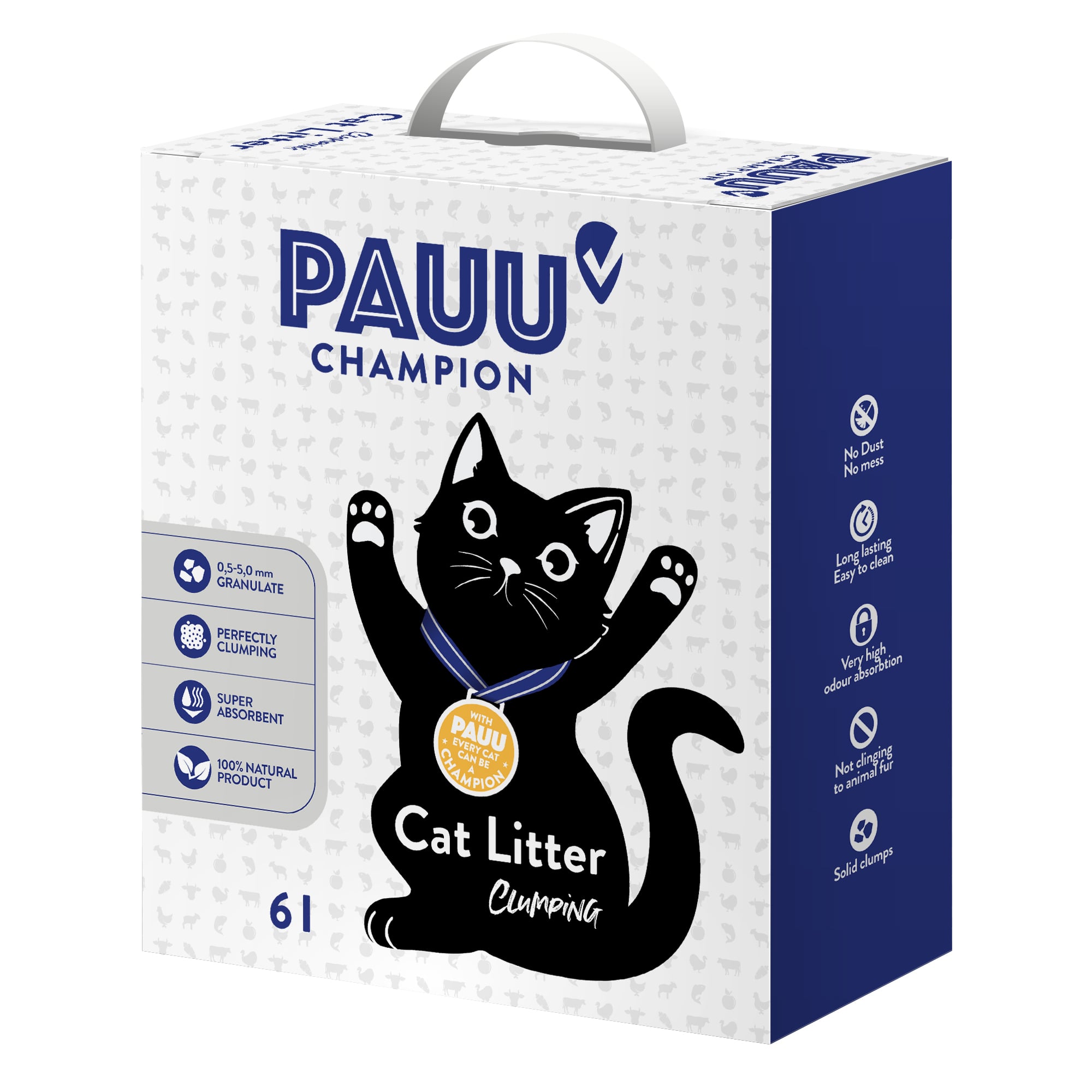 PAUU Katzenstreu klumpend, Ultra-Granulat