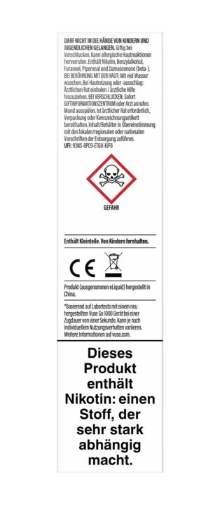 Vuse GO 1000 Creamy Tobacco 20mg Disposable Cigarette