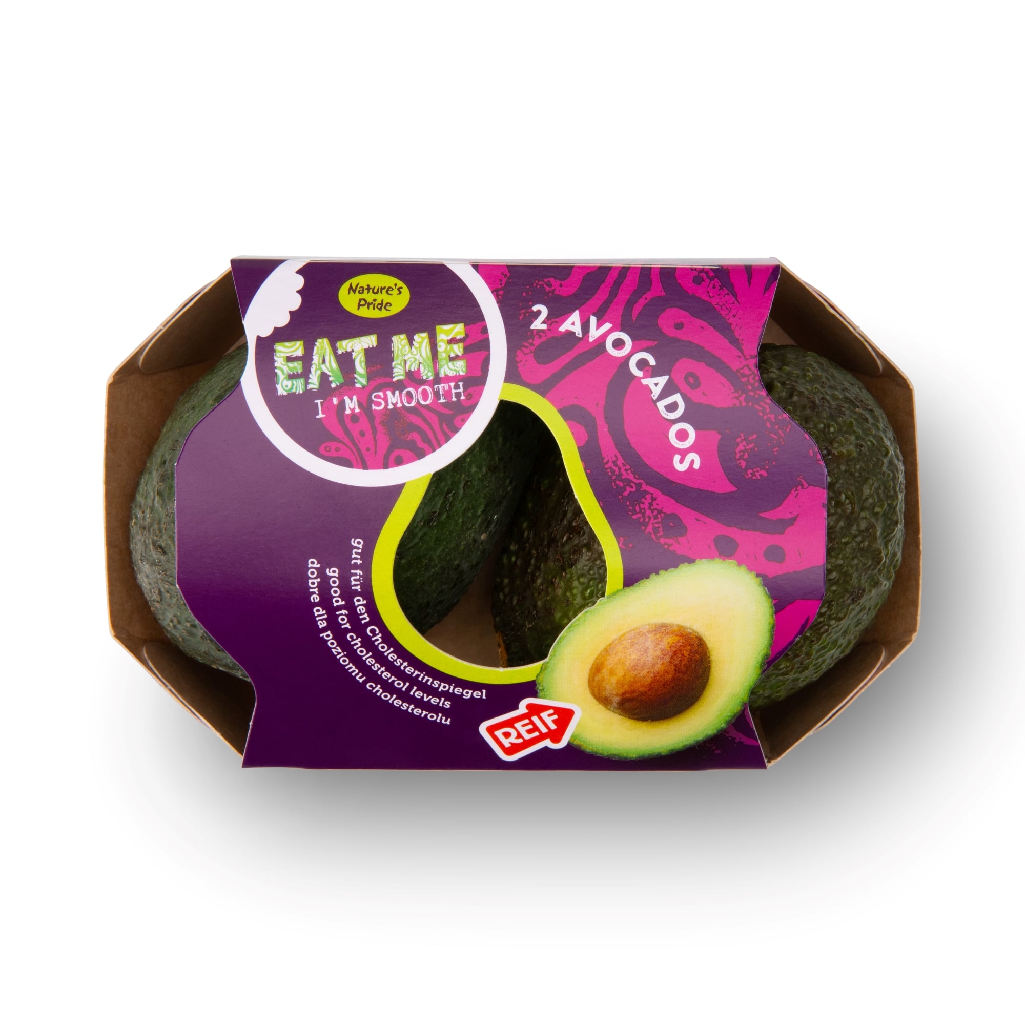 Avocado ready to eat, 2 pieces