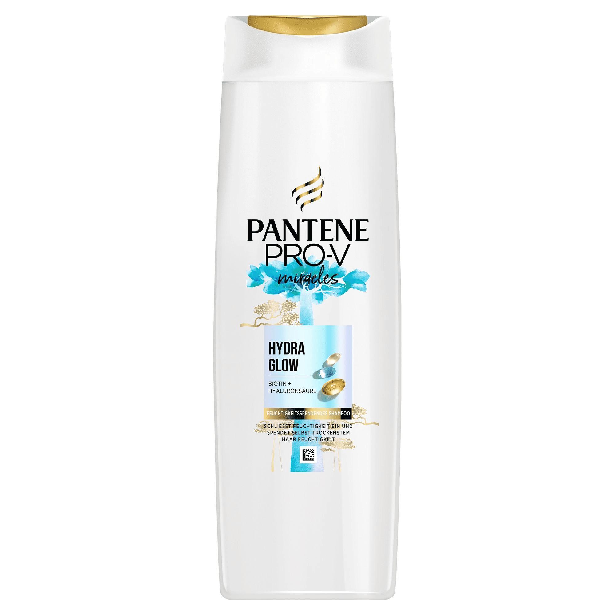 Pantene Pro-V Miracles Hydra Glow Pflegeset – Shampoo 250 Ml + Spülung 160 Ml + Haarmaske 300 Ml + Serum 70 Ml