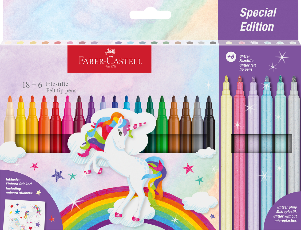 Faber Castell Glitzer Glow in the dark Gel