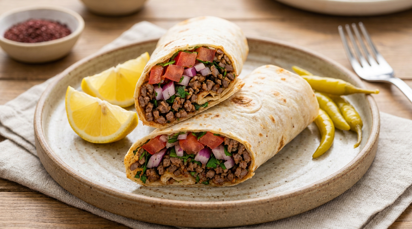 Würzige Tantuni und Köfte Füllung für selbstgemachten Dürüm