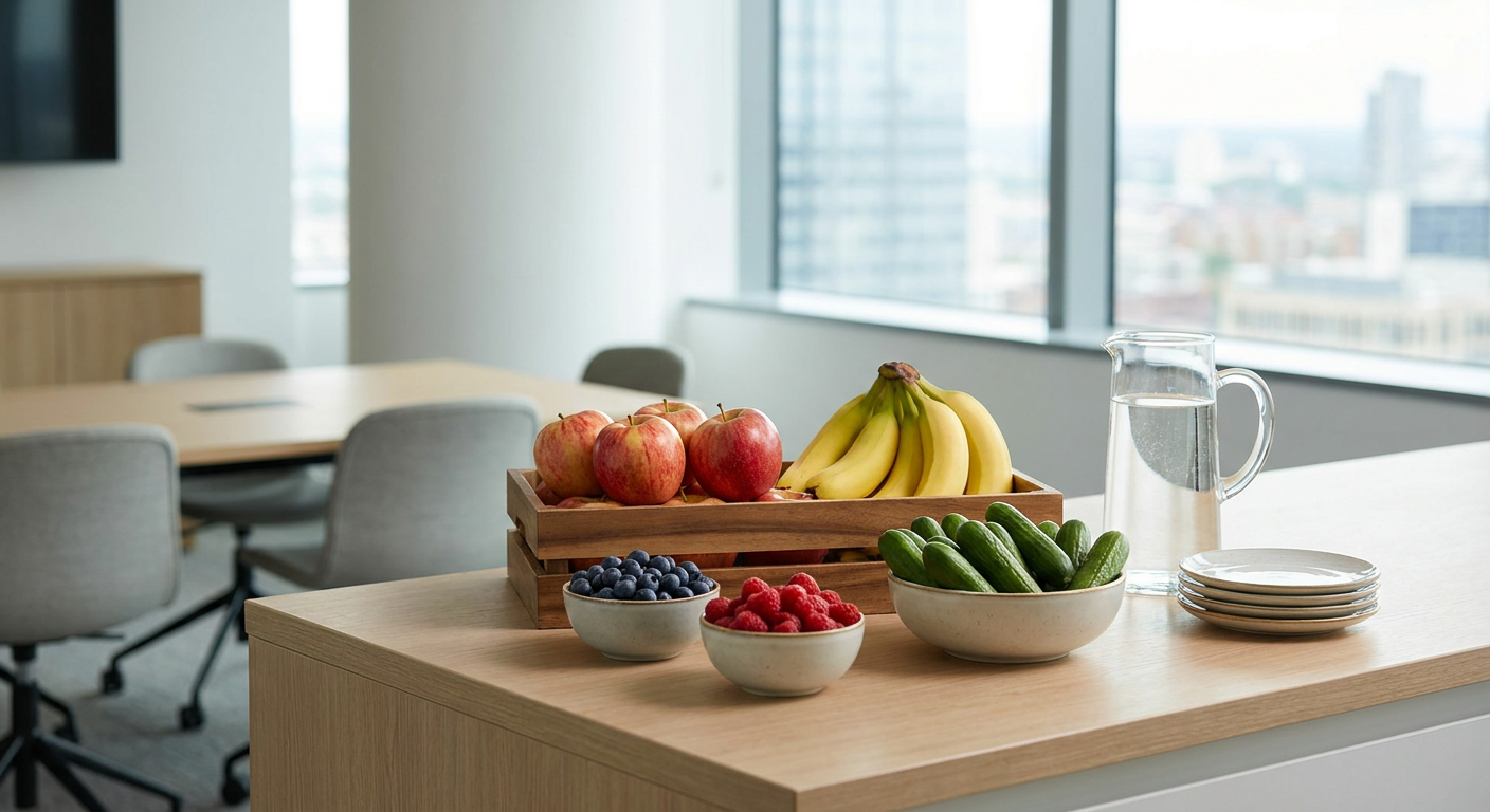 Snacks, Obst & Gebäck